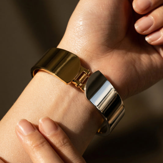 Eclipse Dual Tone Bracelet