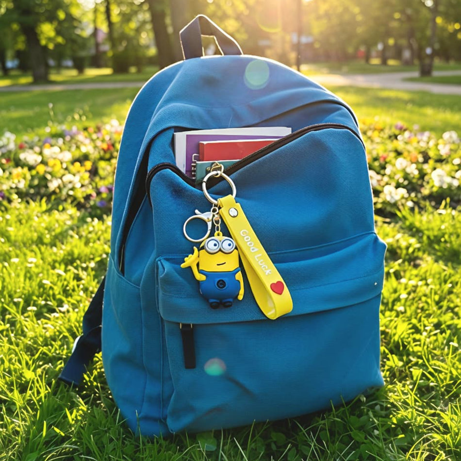 Minion Keychain with Charm (Version 3)