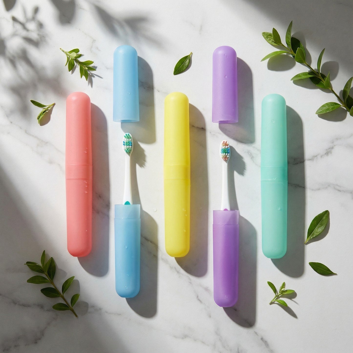 Capsule Single Toothbrush Case (Pack of 2)