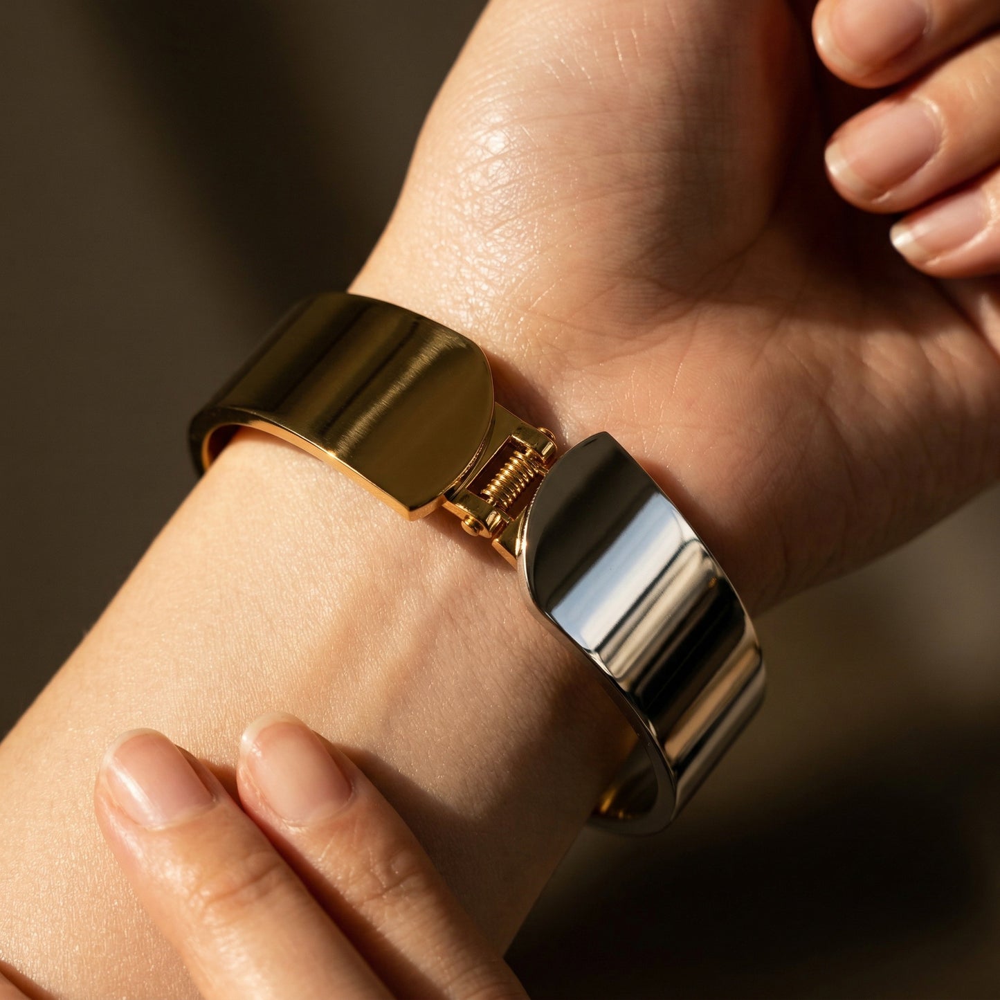 Eclipse Dual Tone Bracelet