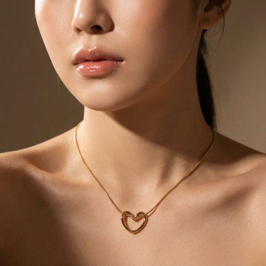 Eternal Love Heart Pendant Necklace