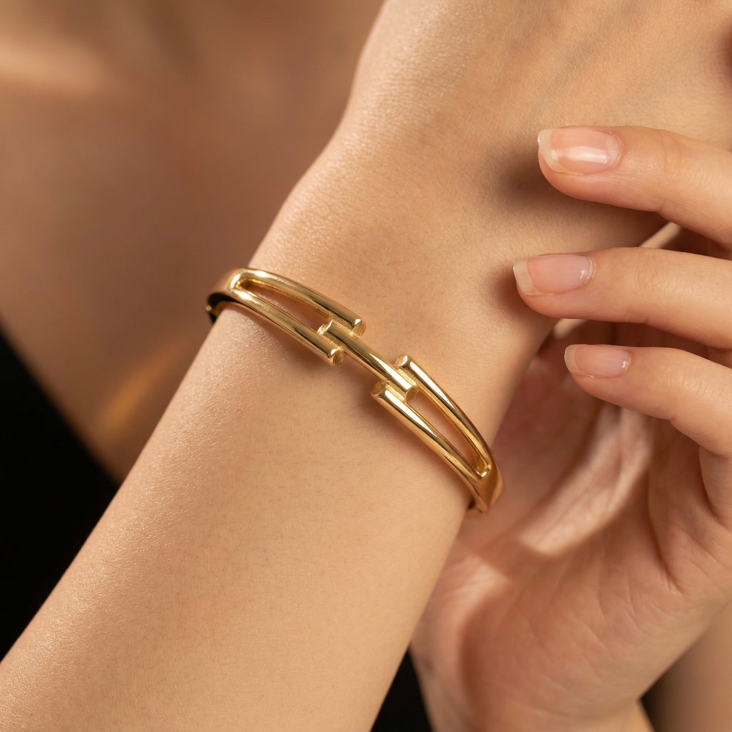 Golden Link Luxe Bracelet