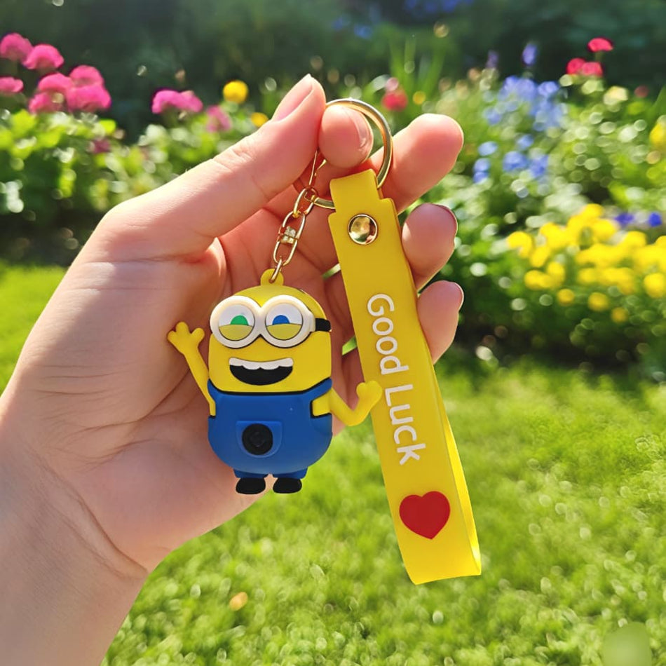 Minion Keychain with Charm (Version 1)