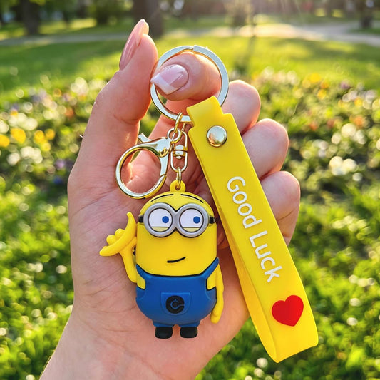 Minion Keychain with Charm (Version 3)