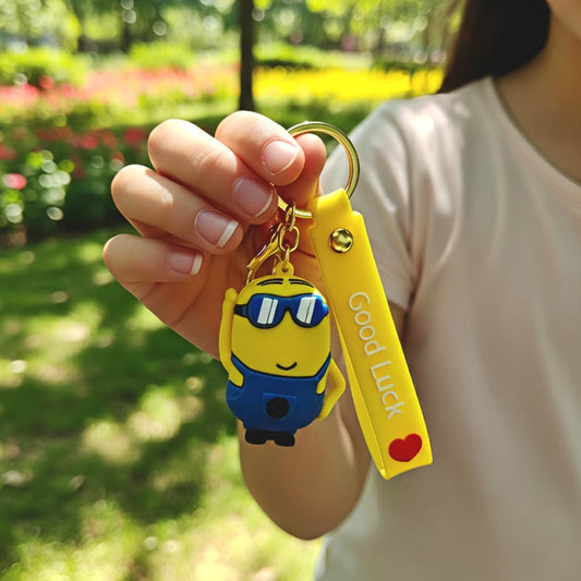Minion Keychain with Charm (Version 6)