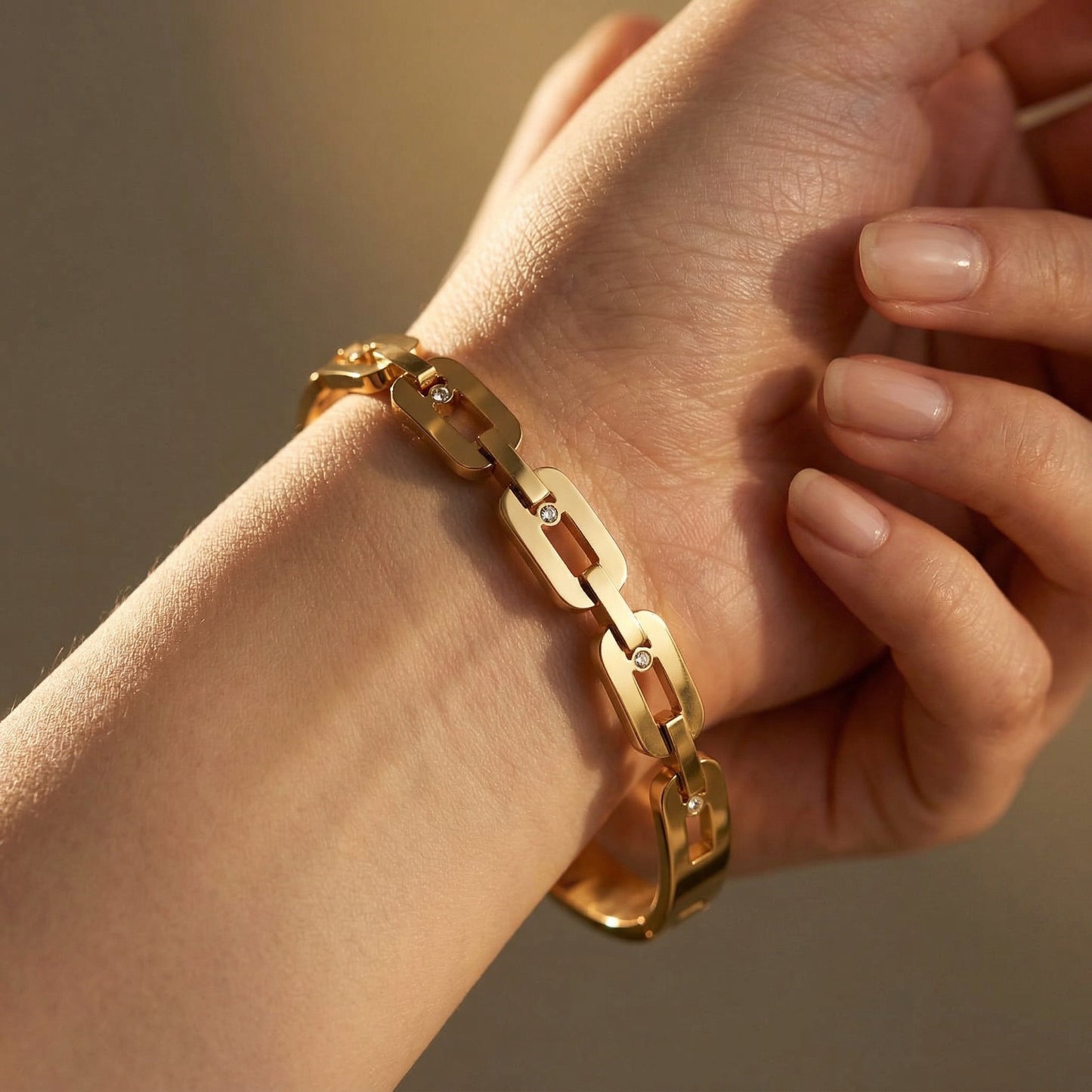 Oval Link Luxe Bracelet