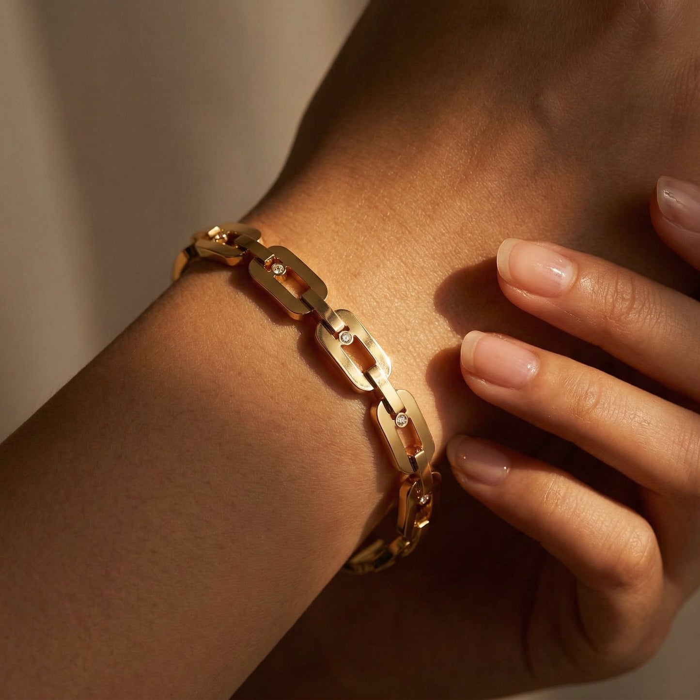 Oval Link Luxe Bracelet