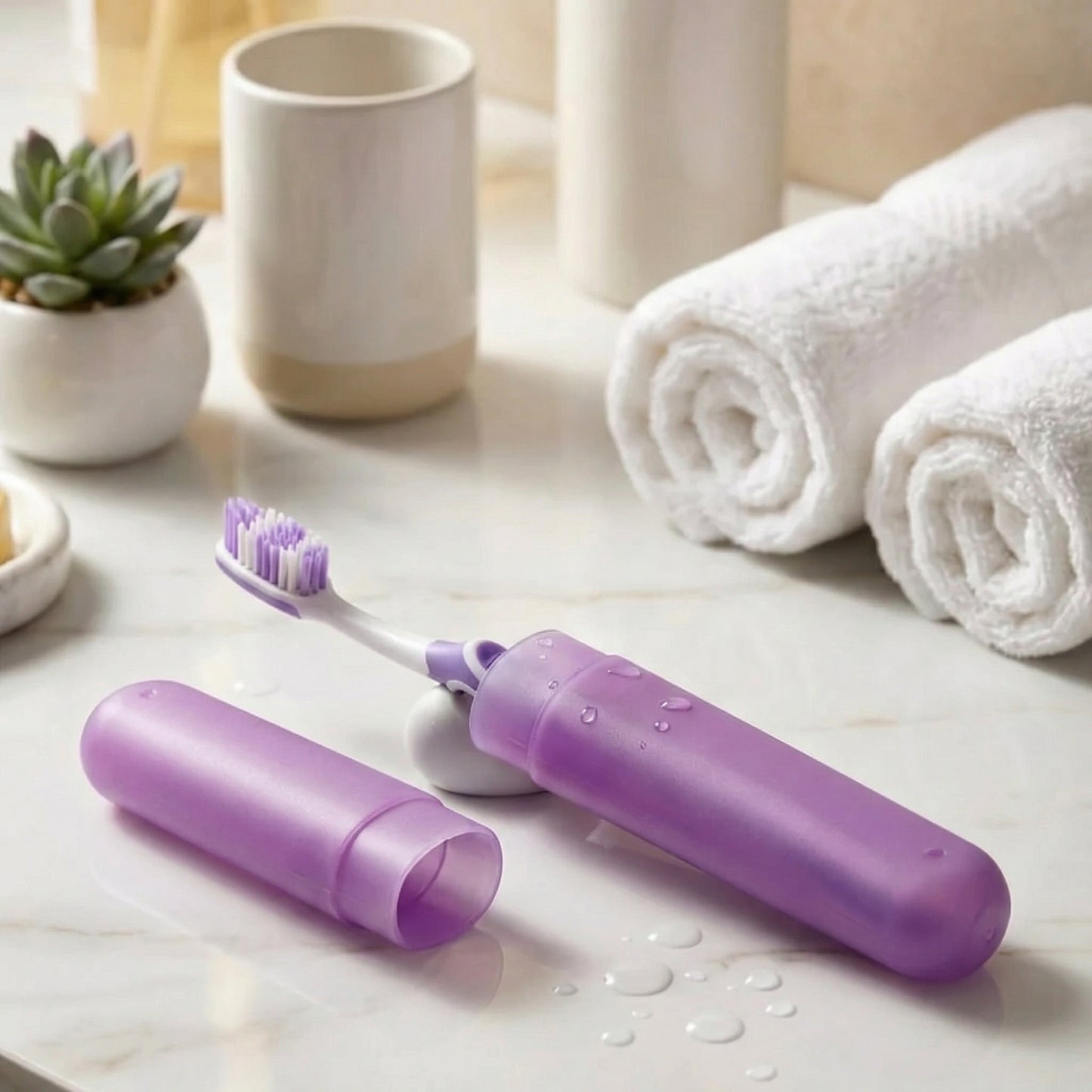 Capsule Single Toothbrush Case (Pack of 2)