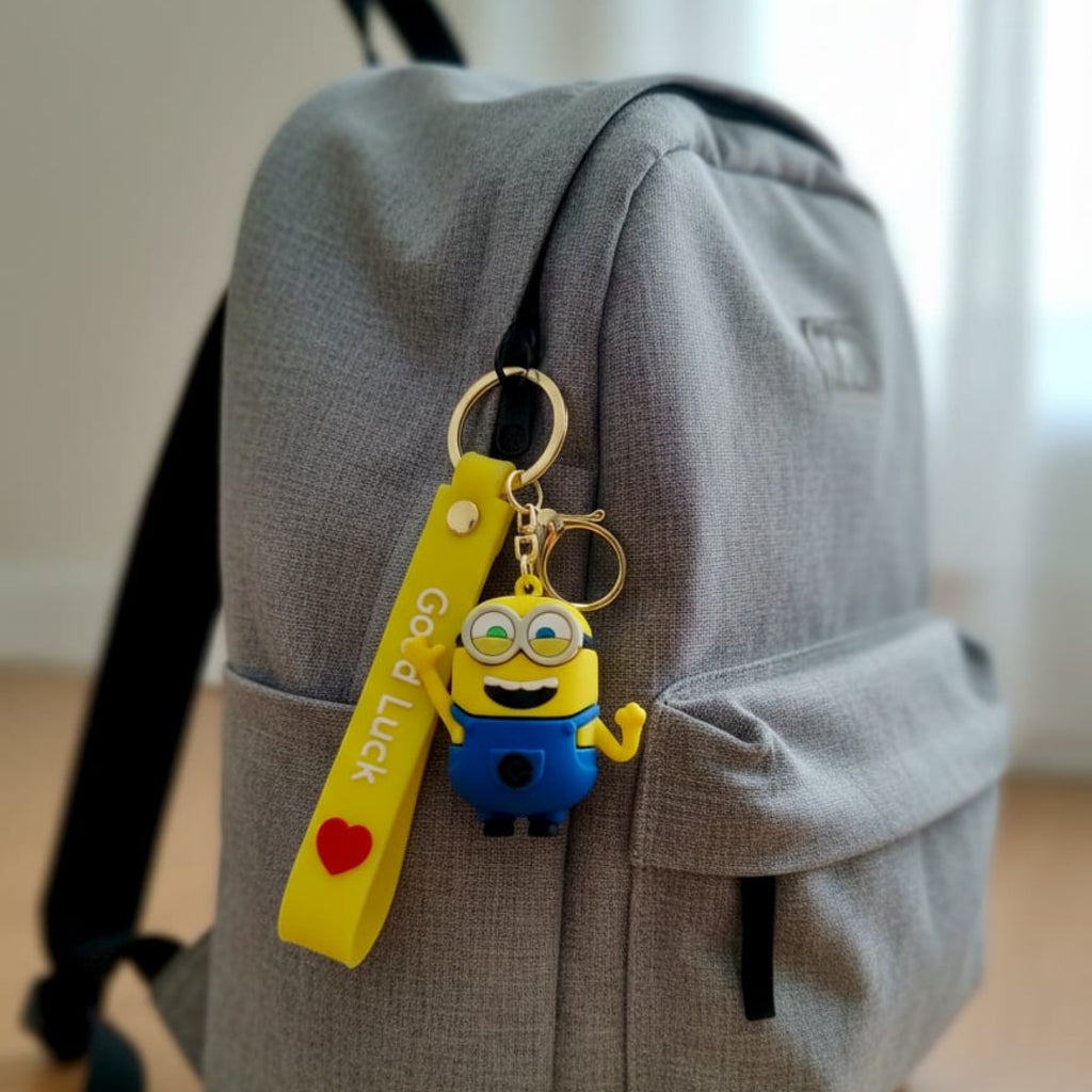 Minion Keychain with Charm (Version 1)